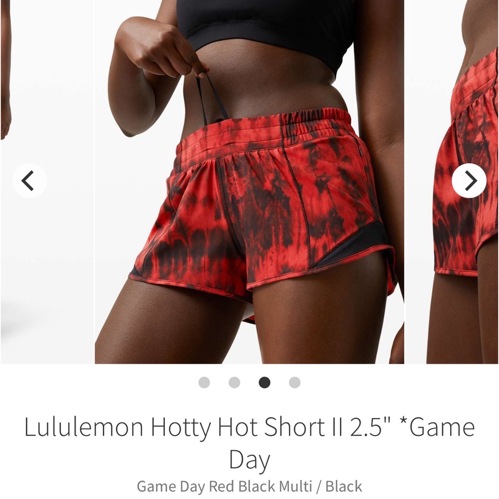Lululemon Hotty Hot Shorts